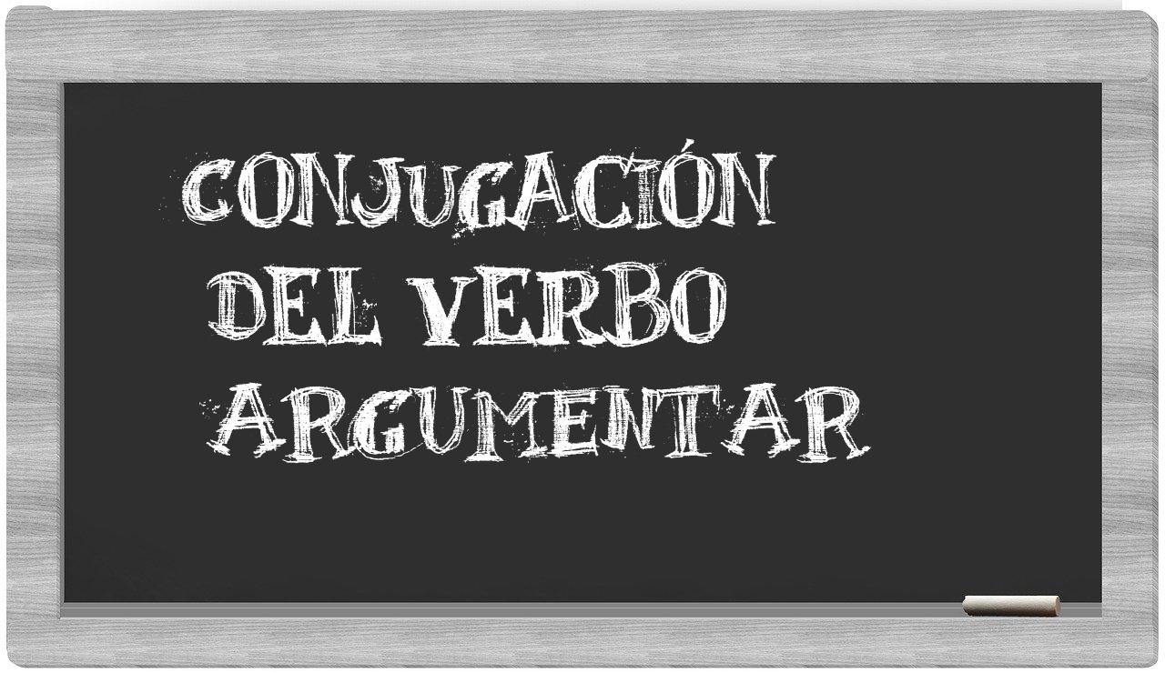 ¿argumentar en sílabas?