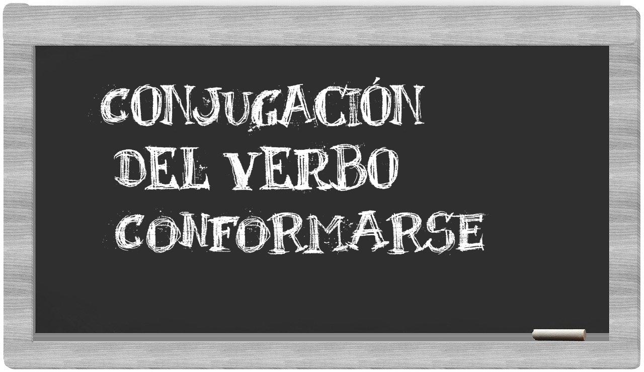 ¿conformarse en sílabas?