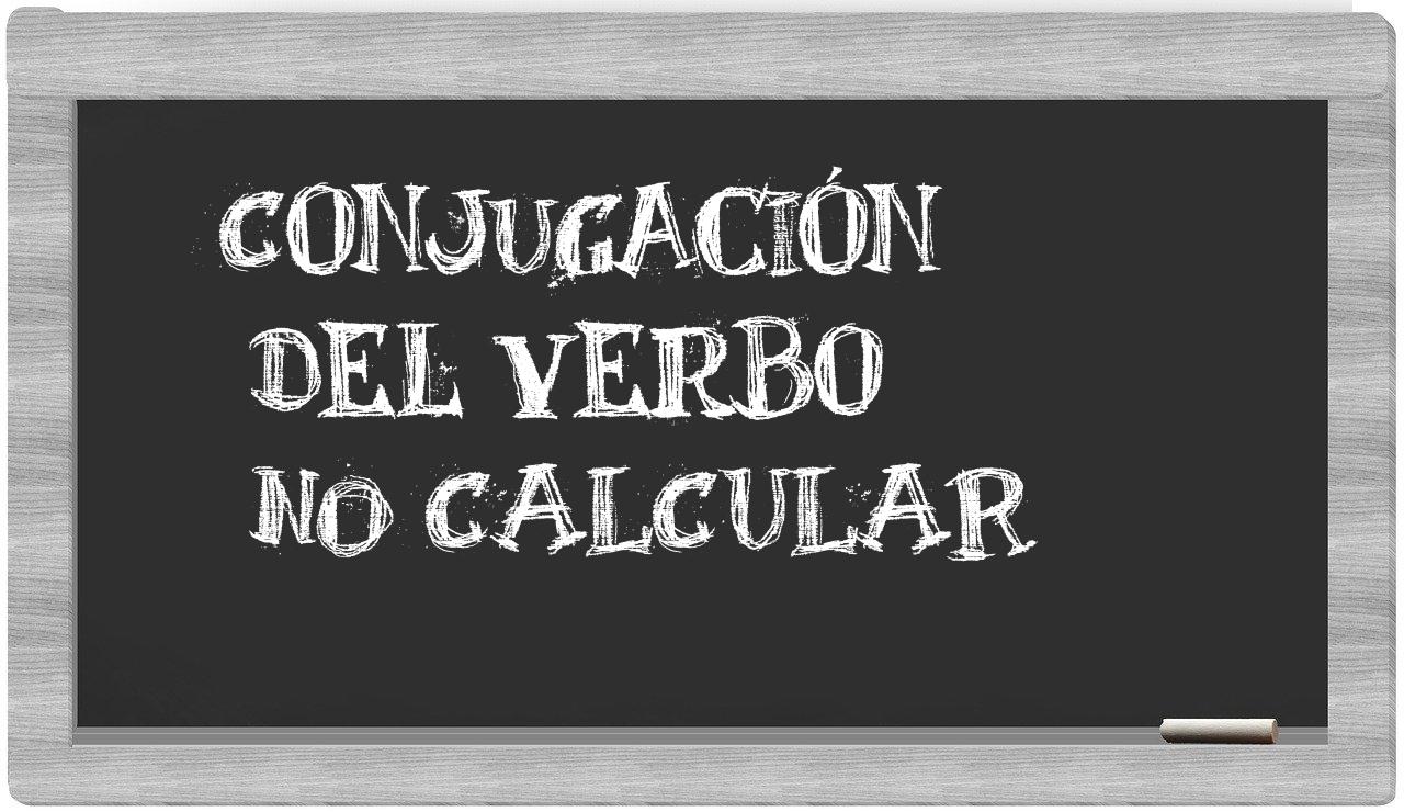 ¿no calcular en sílabas?