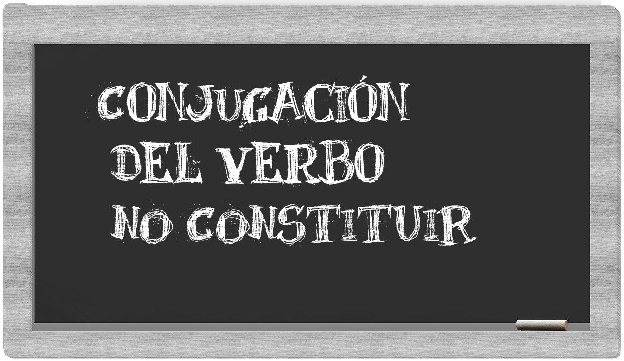 ¿no constituir en sílabas?