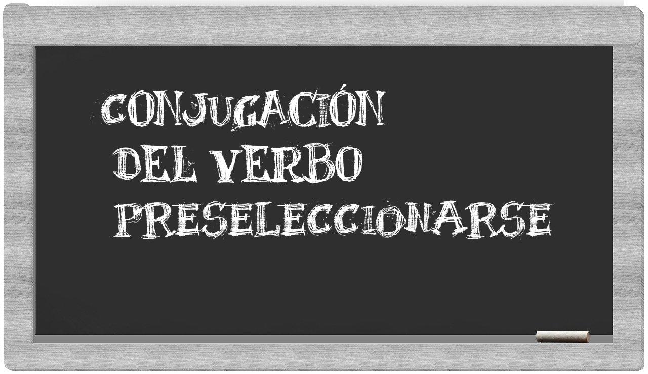 ¿preseleccionarse en sílabas?