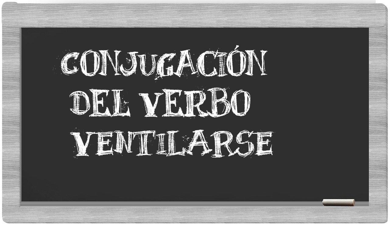 ¿ventilarse en sílabas?