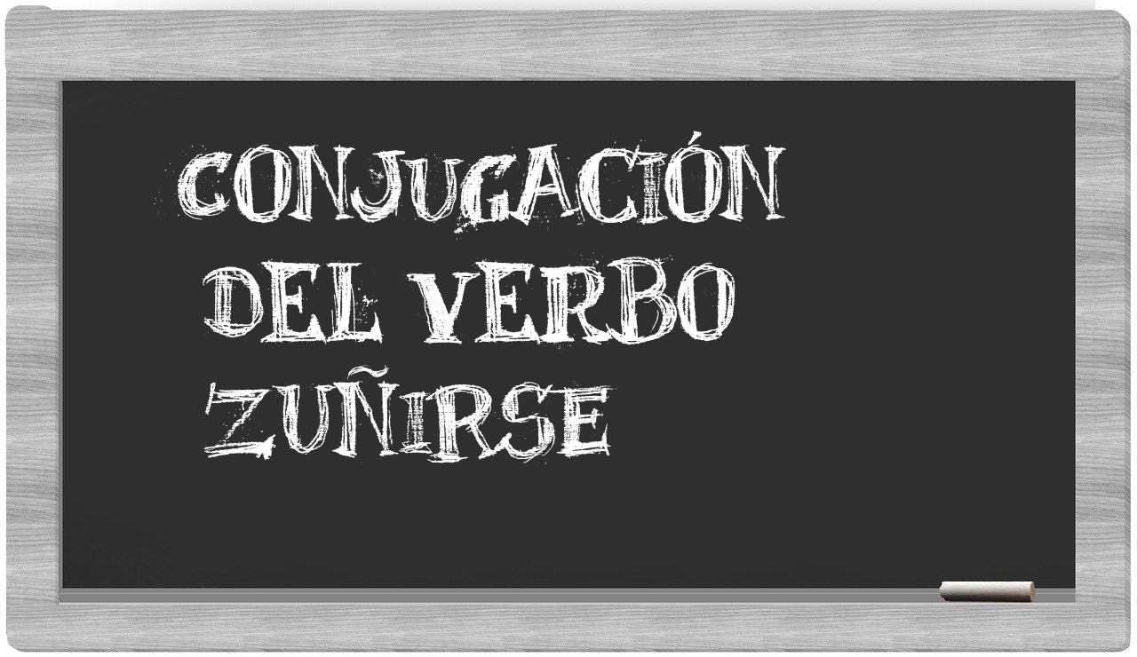 ¿zuñirse en sílabas?